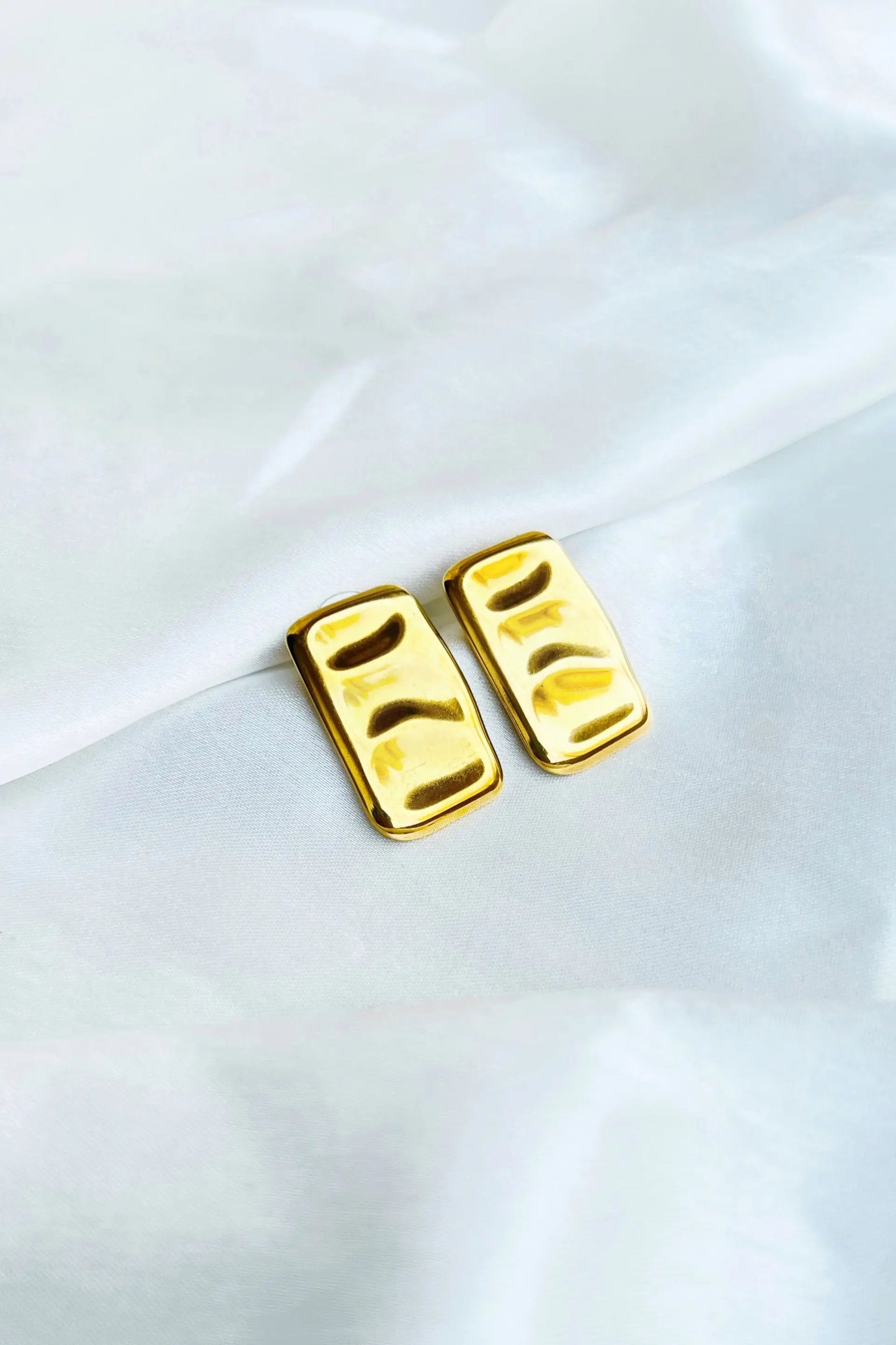 Rectangular Earrings Valentine Jewellery
