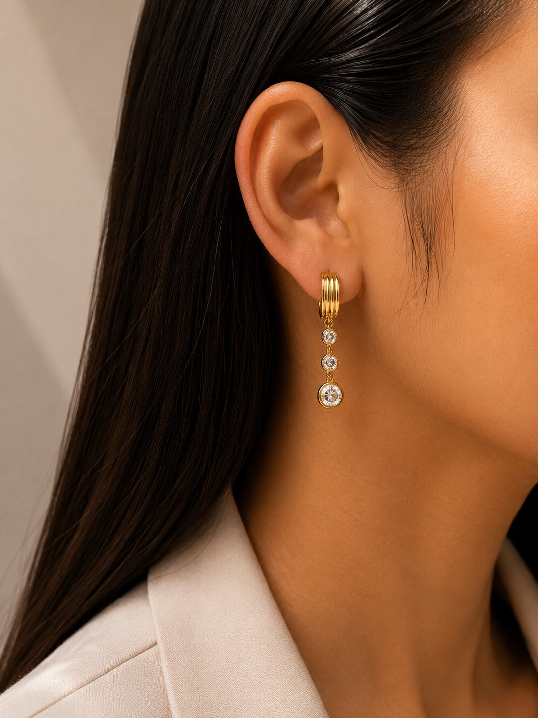 Crystal Drop Earrings