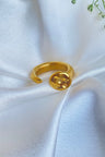 Asymmetrical Gold Ring Jewellery