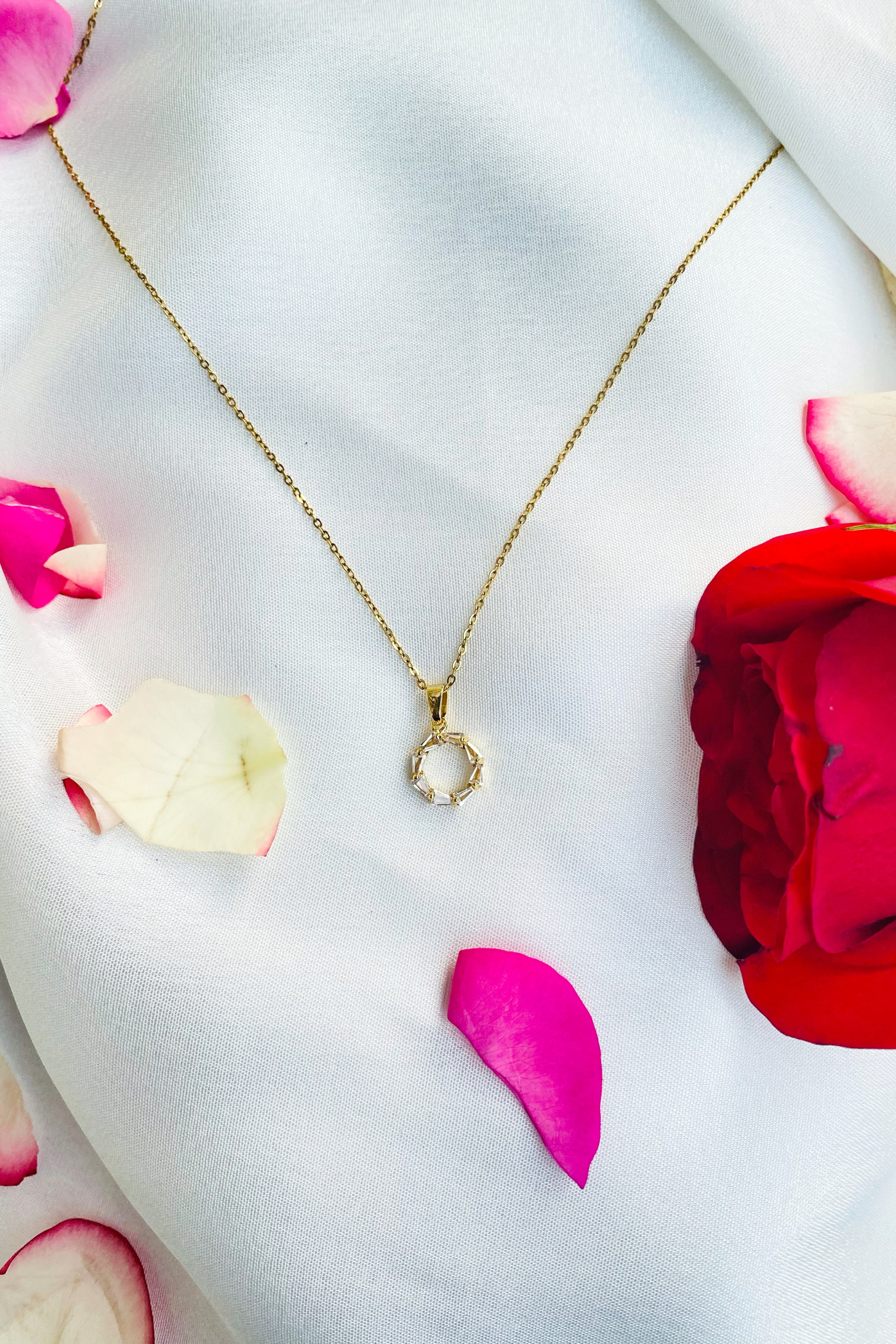 Circular Pendant Valentine Jewellery