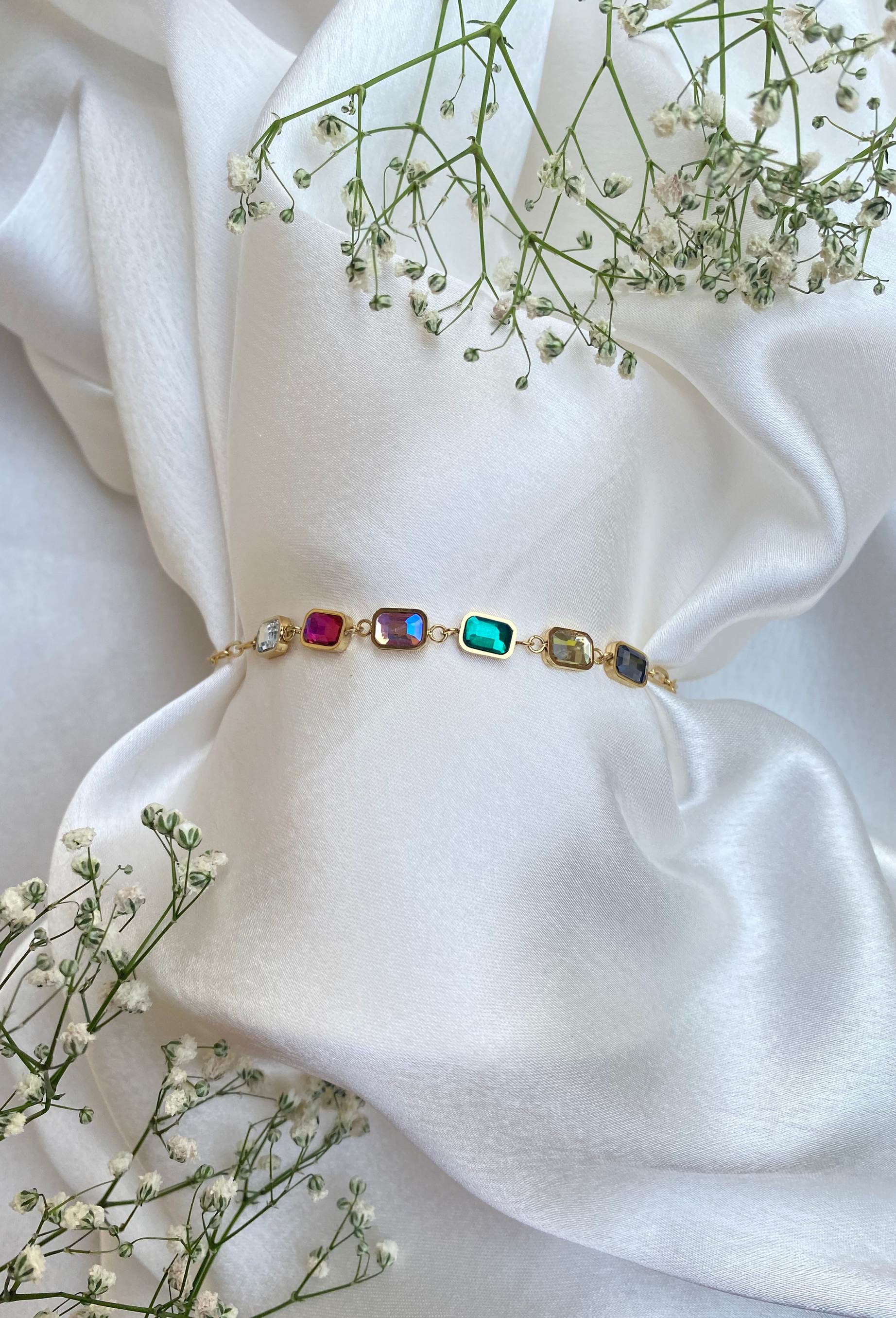 Regal Rainbow Bracelet