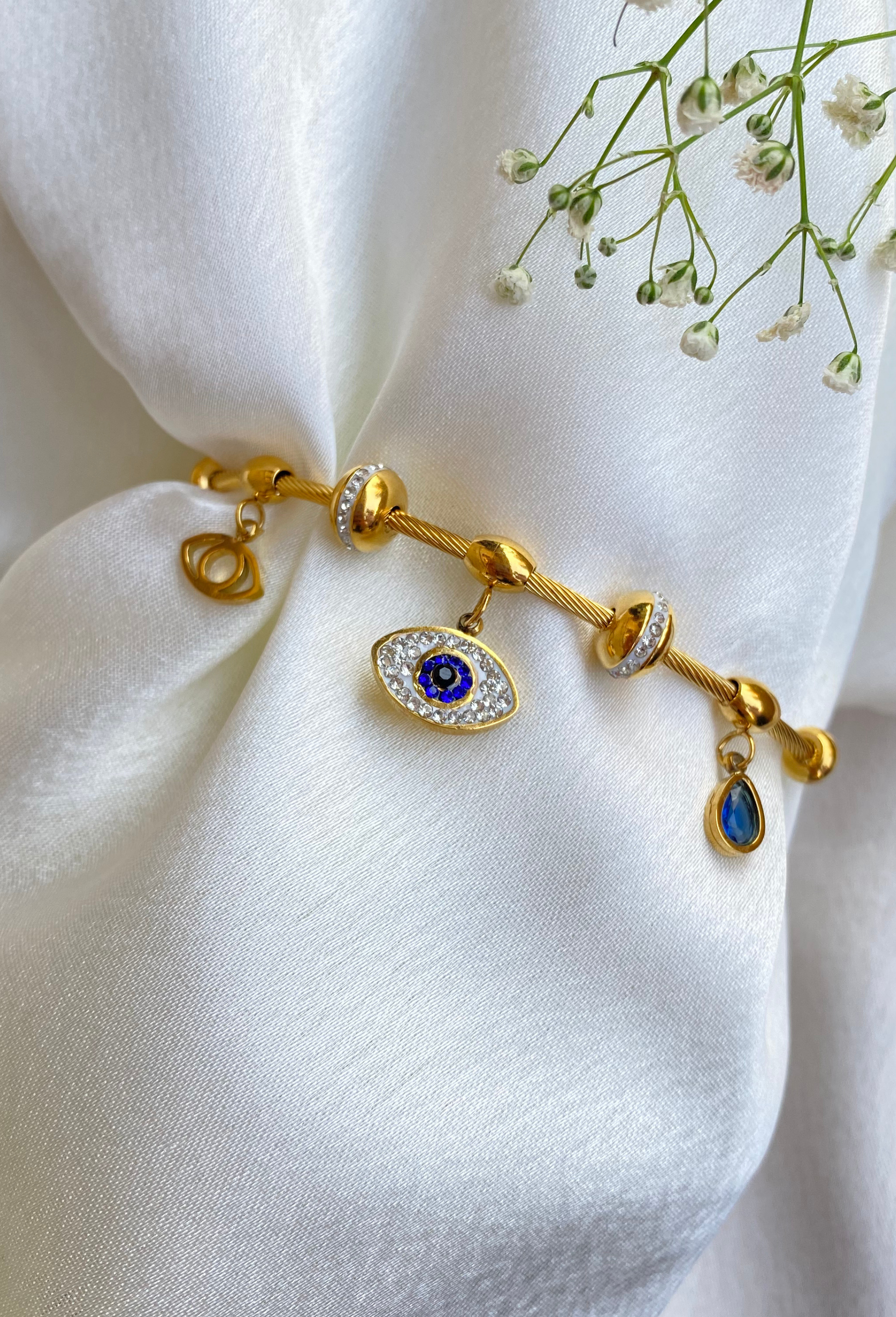 Evil Eye Charm Bracelet