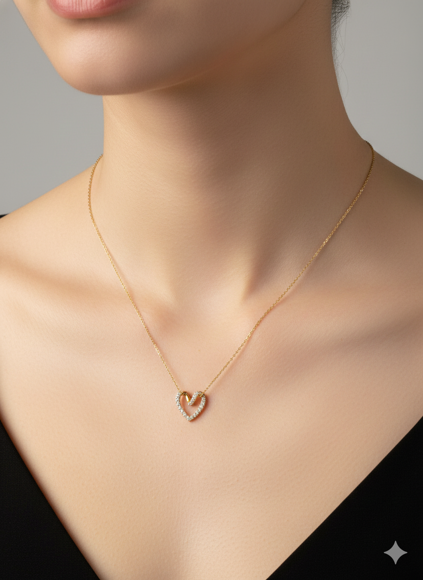 Lumière Heart Necklace (Copy) NYE Jewellery