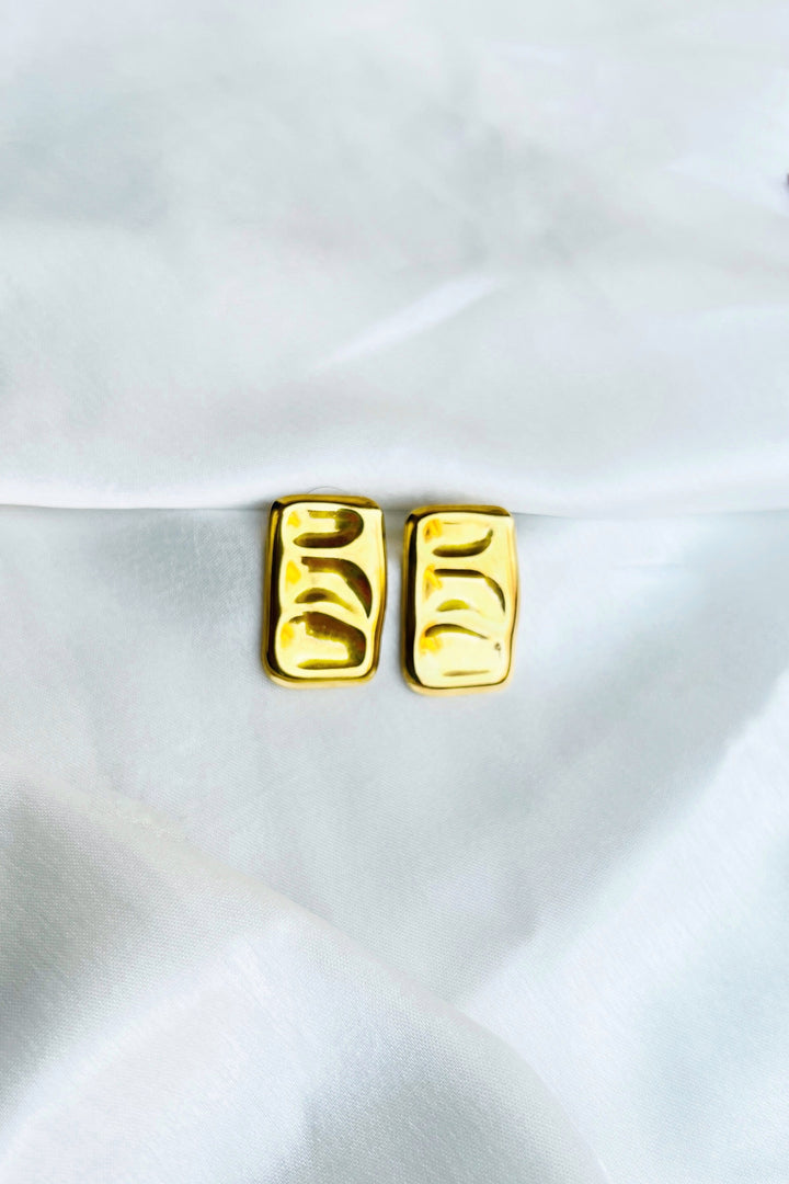 Rectangular Earrings Valentine Jewellery