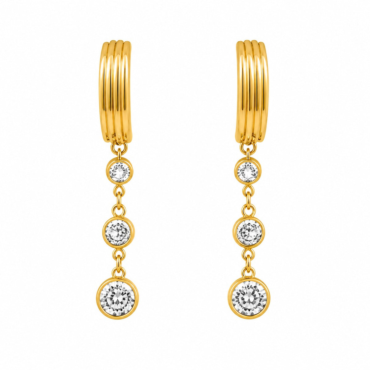 Crystal Drop Earrings