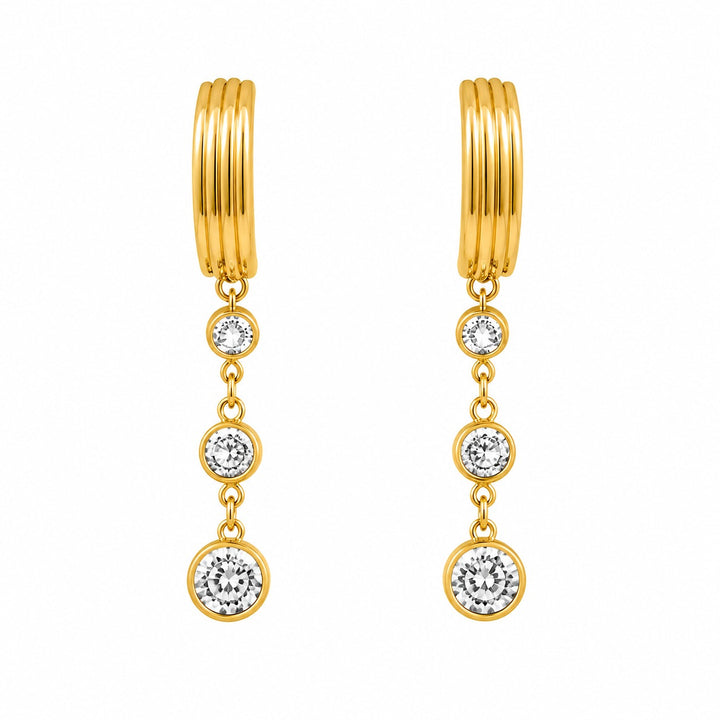 Crystal Drop Earrings