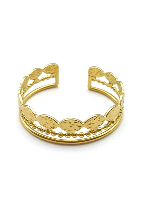 Multi-Line Charm Cuff