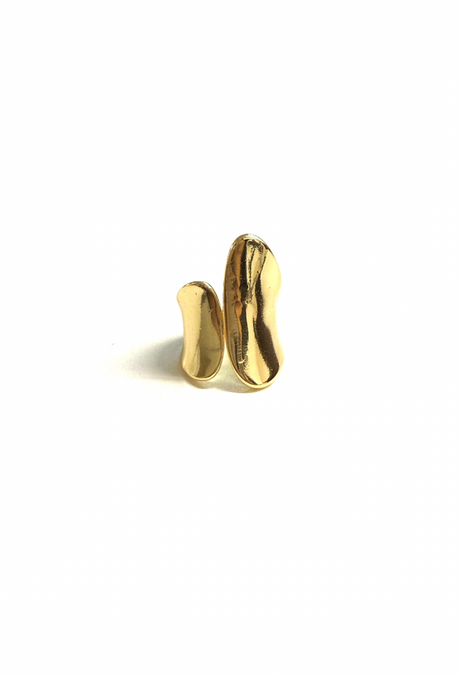 Sleek Abstract Ring