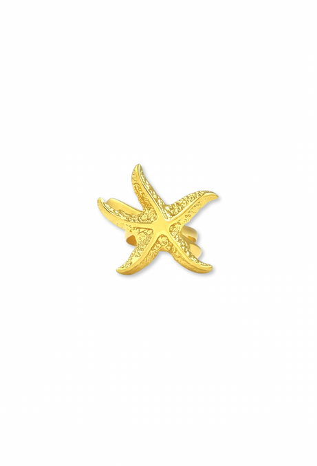 Costal Charm Starfish Ring