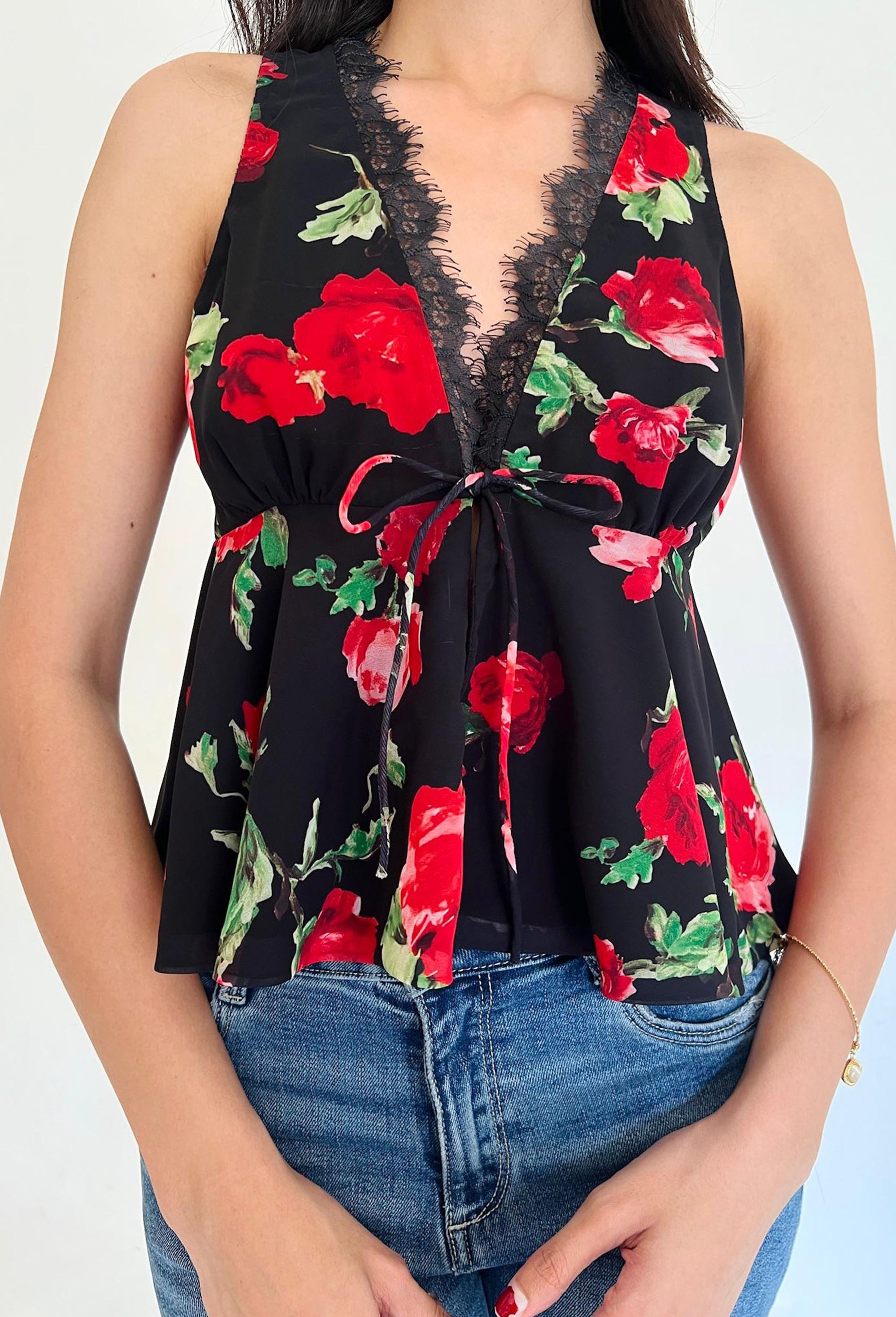 Valentina Peplum Top