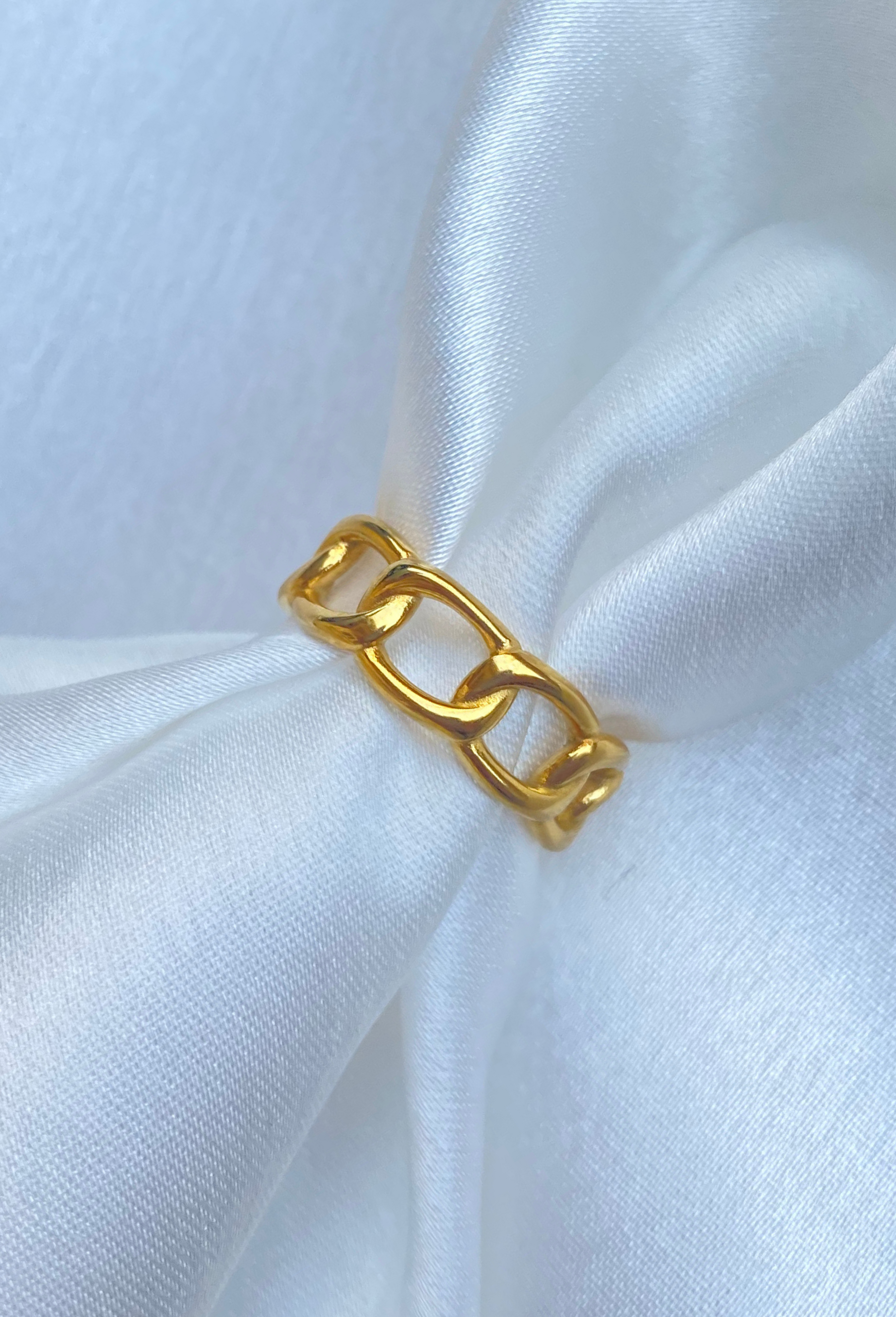 Gold Chain Ring